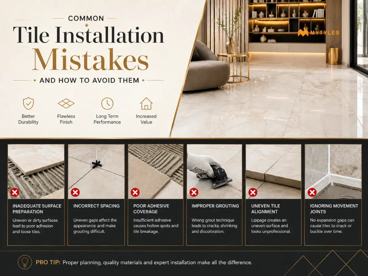 Common Tile Installation Mistakes and How to Avoid Them?