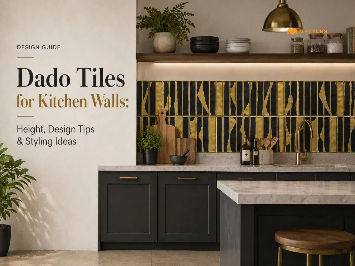Dado Tiles for Kitchen Walls: Height, Design Tips & Styling Ideas