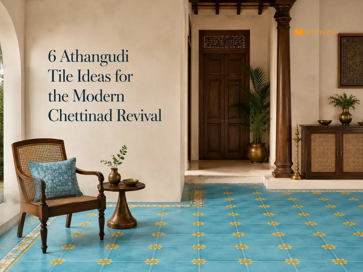 6 Athangudi Tile Ideas for the Modern Chettinad Revival