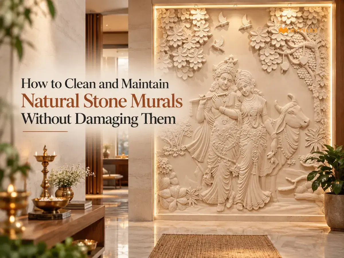 How to Clean and Maintain Natural Stone Murals Without Damaging Them