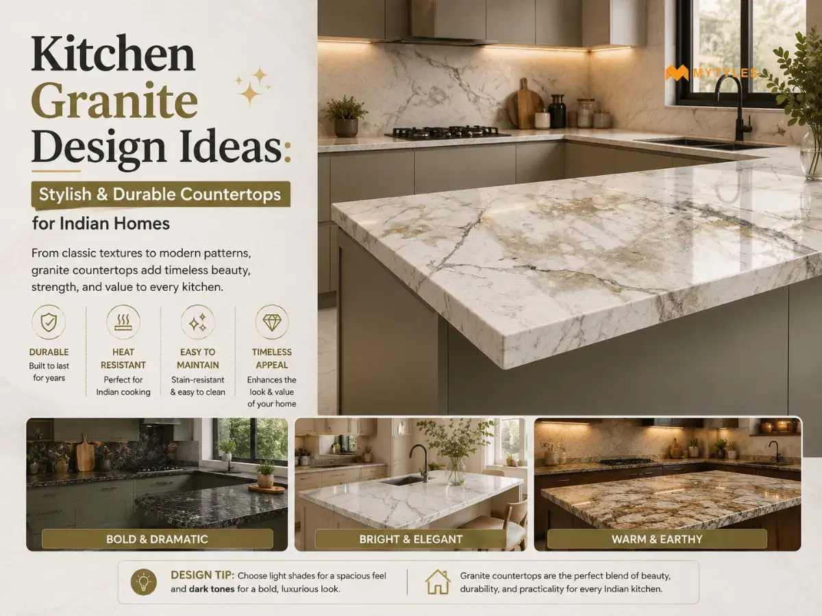 Kitchen Granite Design Ideas: Stylish & Durable Countertops for Indian Homes