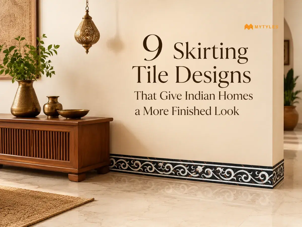 9 Skirting Tile Designs That Give Indian Homes a More Finished Look