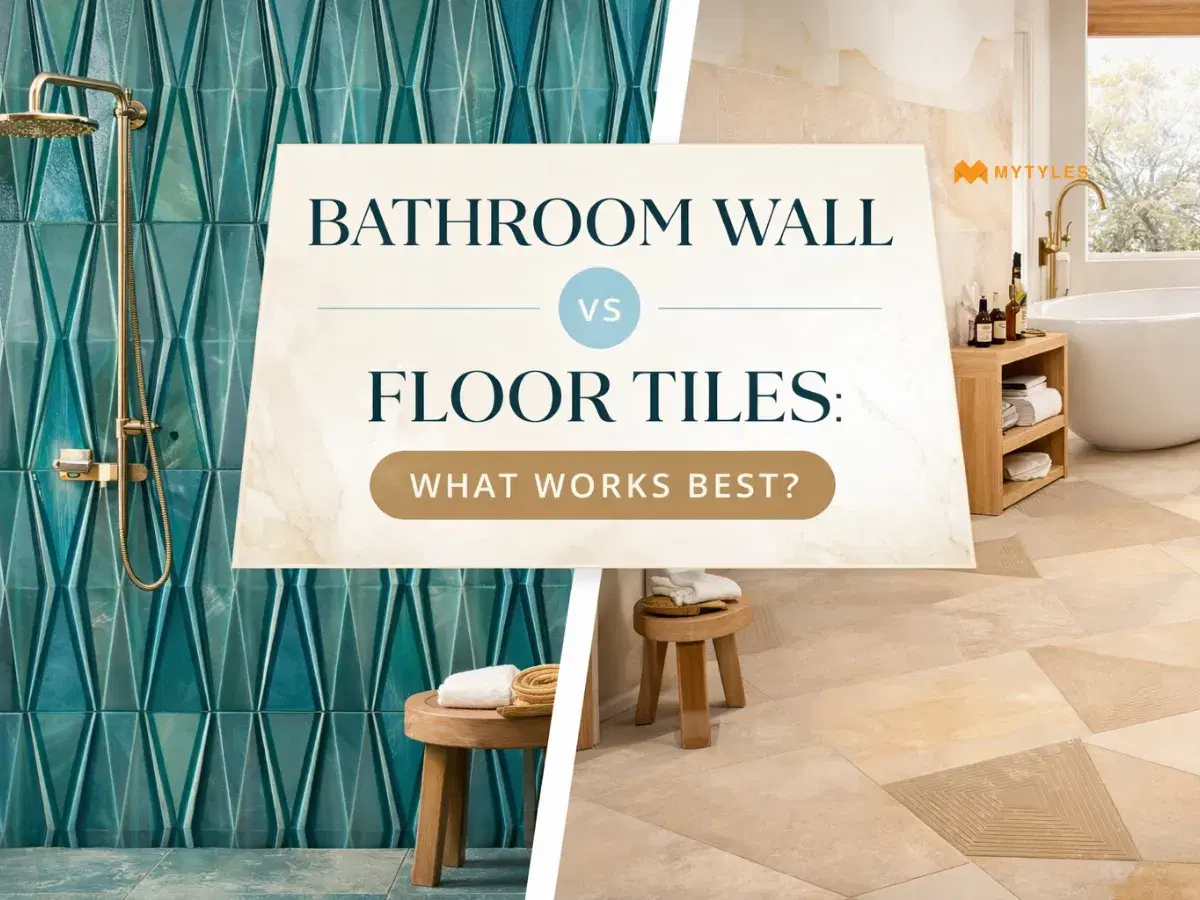 Bathroom Wall vs Floor Tiles: What Works Best?