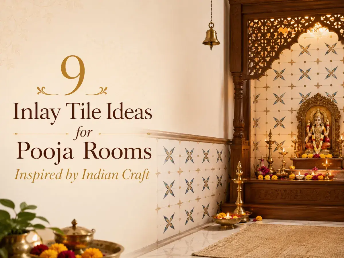 9 Inlay Tile Ideas for Pooja Rooms Inspired by Indian Craft