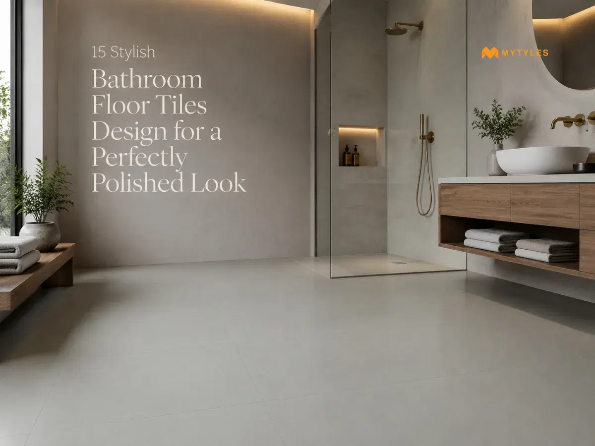 15 Stylish Bathroom Floor Tiles Design for a Perfectly Polished Look