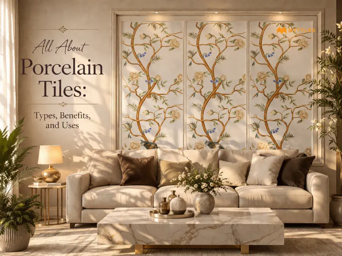 All About Porcelain Tiles: Types, Benefits, and Uses