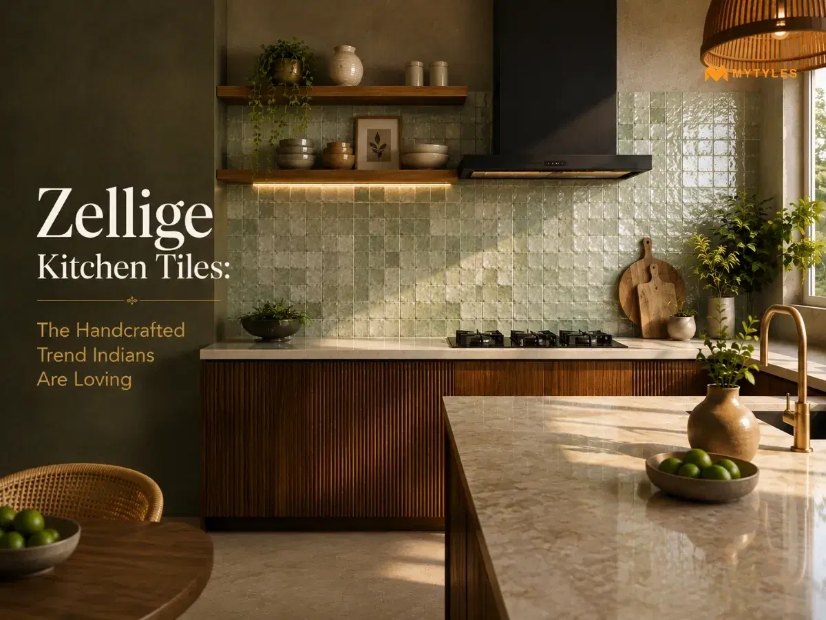 Zellige Kitchen Tiles: The Handcrafted Trend Indians Are Loving