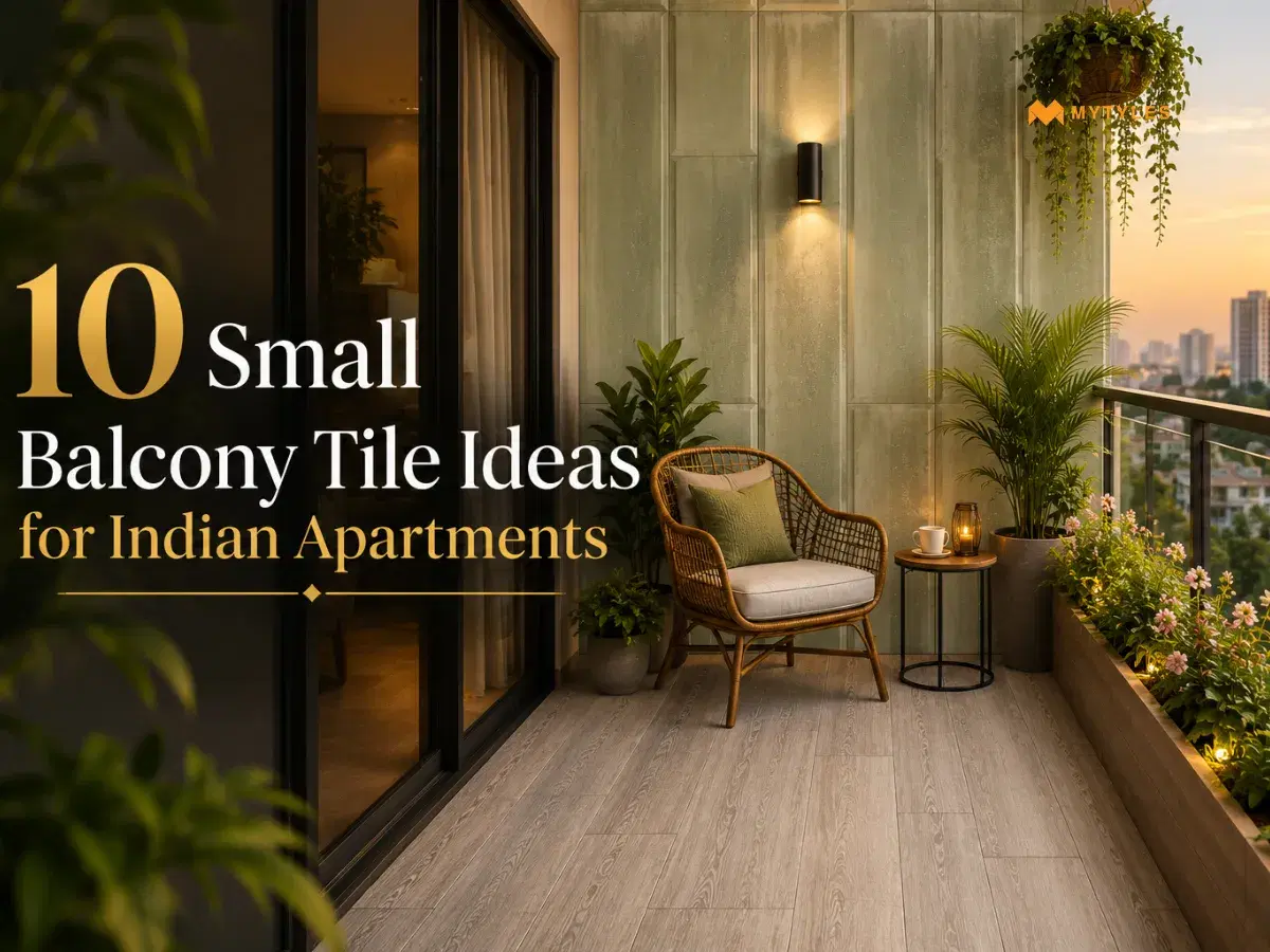 10 Small Balcony Tile Ideas for Indian Apartments