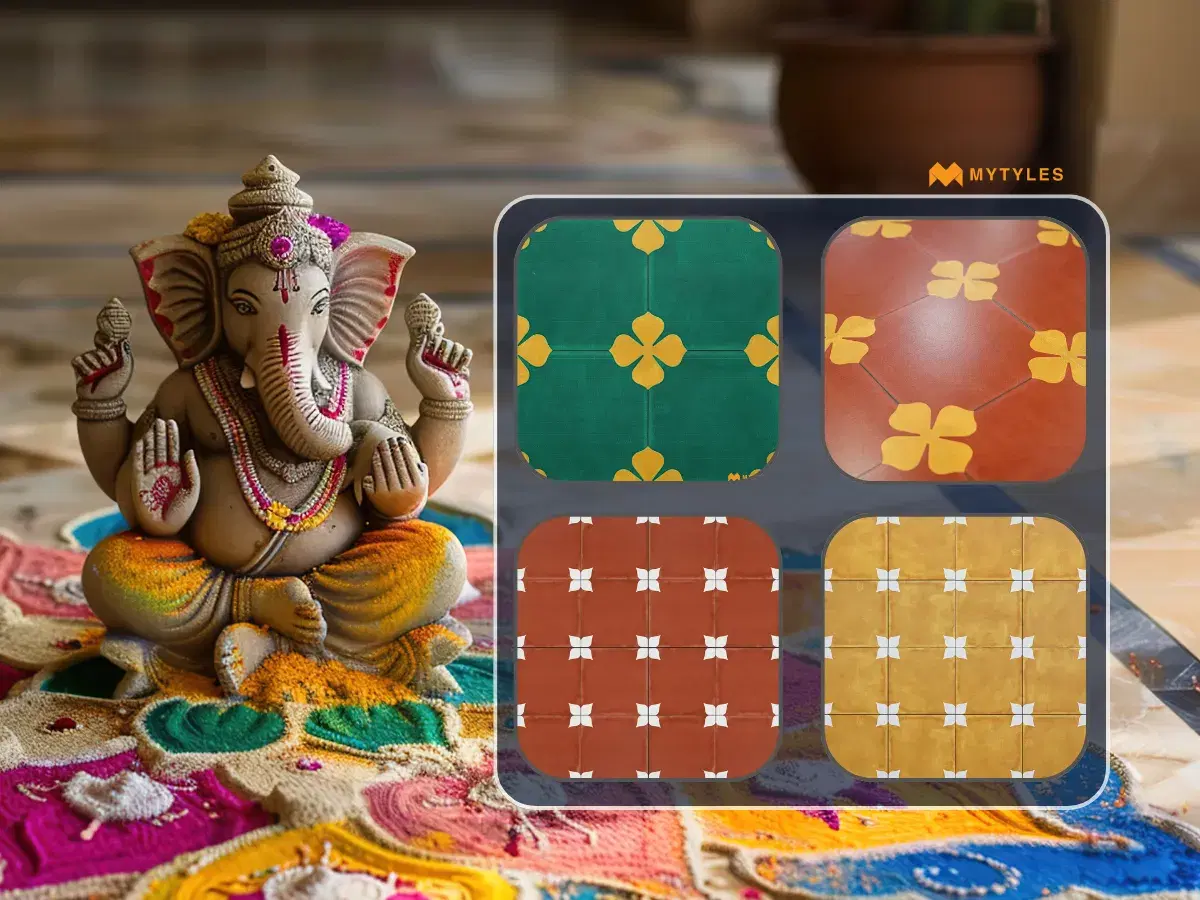 Placing Ganesha At Home Entrance