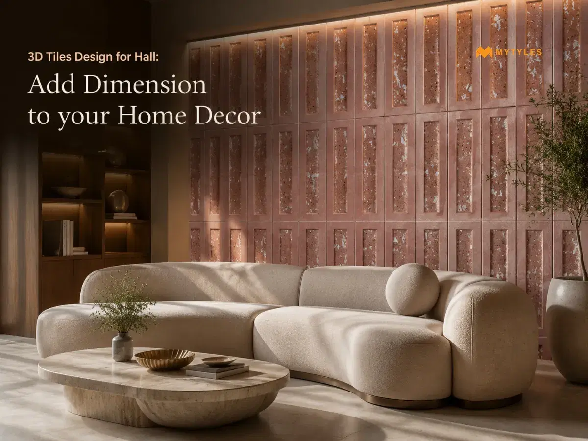 3D Tiles Design for Hall: Add Dimension to your Home Decor