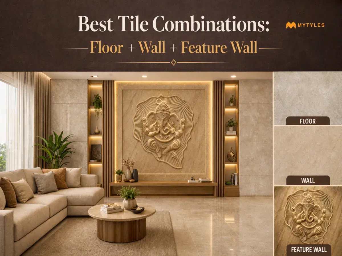 Best Tile Combinations: Floor + Wall + Feature Wall